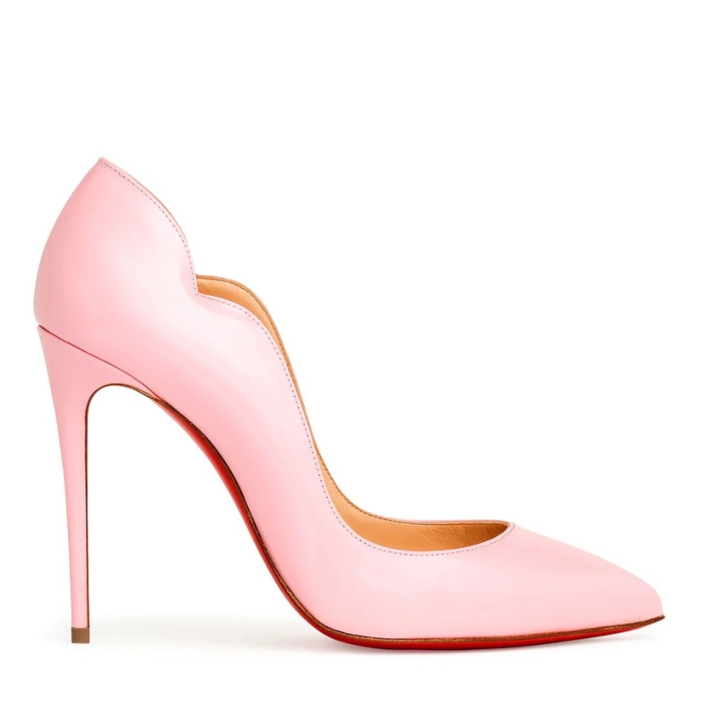 CHRISTIAN LOUBOUTIN | Pink Hot Chick 100 Pump Heels